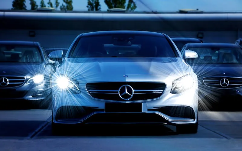 Black Mercedes S-Class sedan for Chicago executive transportation